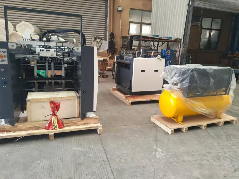 Die neue automatische Vorbeschichtungs-Laminiermaschine Star YFMA-760 wird in Kürze an einen Kunden in Saudi-Arabien ausgeliefert.