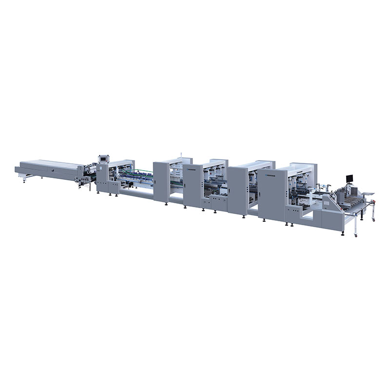 Automatische Gluer -Maschine 4- und 6 Eckfolger