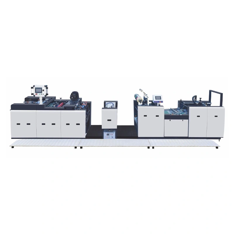 Vollautomatische Laminiermaschine mit Heißmesser und Corona-Typ