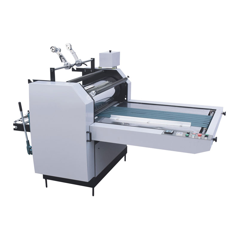 Handschwere Laminiermaschine