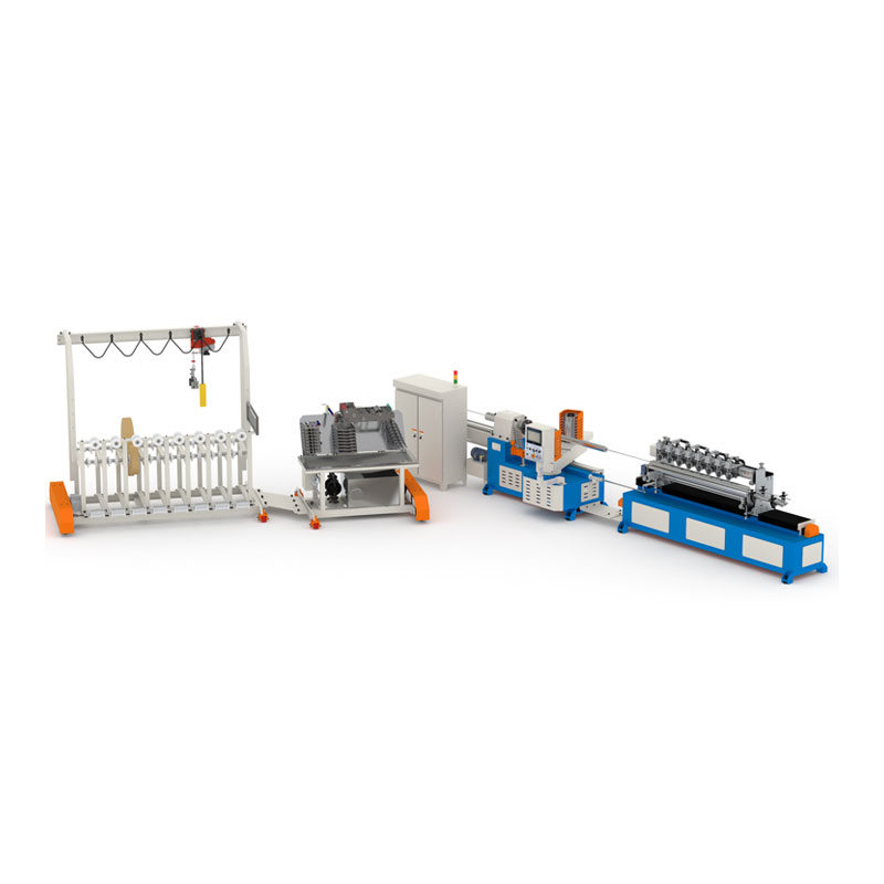 Multi -Cutter -Papierrohrherstellung Maschine